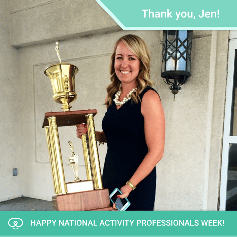Celebrating Activity Professionals Week | Jen S.