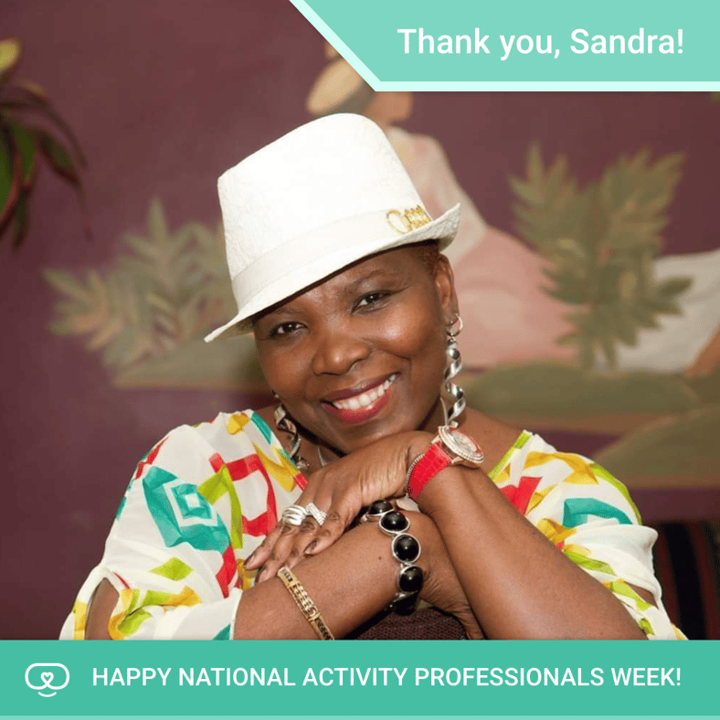 Celebrating Activity Professionals Week | Sandra M.